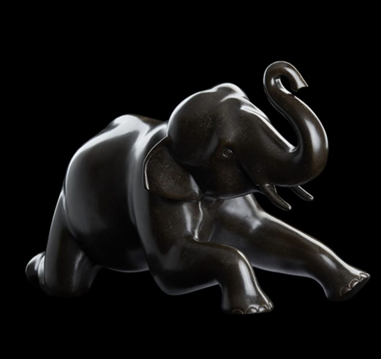 BASSOMPIERRE Le Bain N°2 Bronze 34 X 68 X 35 Cm