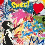 MR BRAINWASH Balloon Girl 127 X 96.5 Cm Technique Mixte Sur Papier (2)