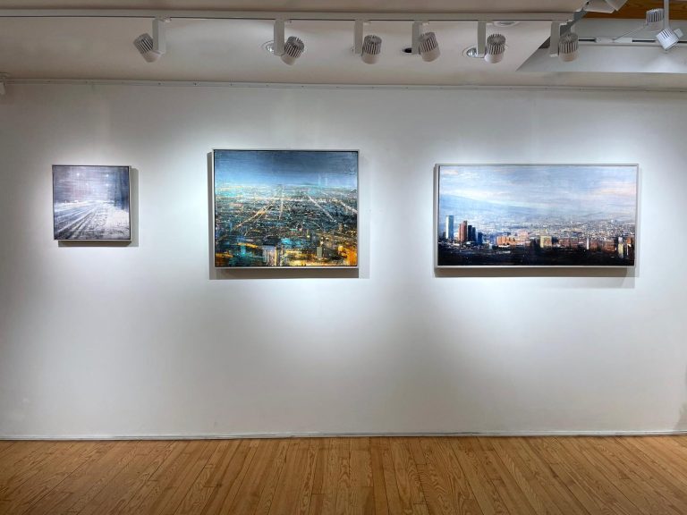 Quincoces Perspectiva De Nieve En Berlín Huile Sur Bois (5)