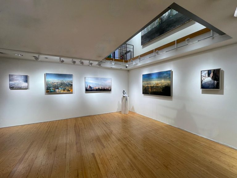 Quincoces Perspectiva De Nieve En Berlín Huile Sur Bois (6)