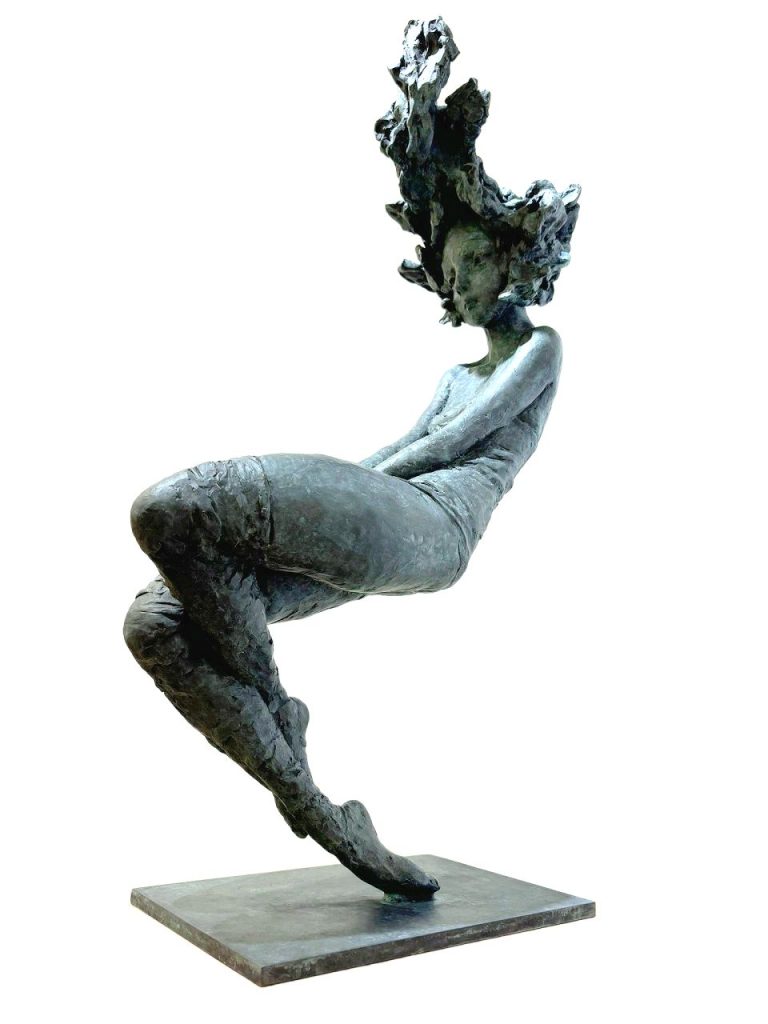 HADIDA Herbe Folle Bronze 75 Cm (2)