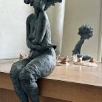 HADIDA Petite Adèle Bronze 43 X 15 X 15 Cm