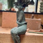 HADIDA Petite Adèle Bronze 43 X 15 X 15 Cm