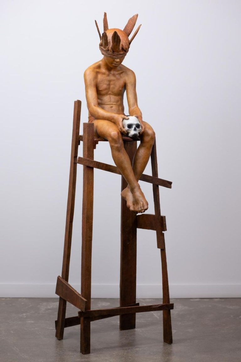 CODERCH & MALAVIA Hamlet “THE DOUBT” Bronze 160 X 44 X 58 Cm (1)