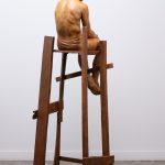 CODERCH & MALAVIA Hamlet “THE DOUBT” Bronze 160 X 44 X 58 Cm (2)