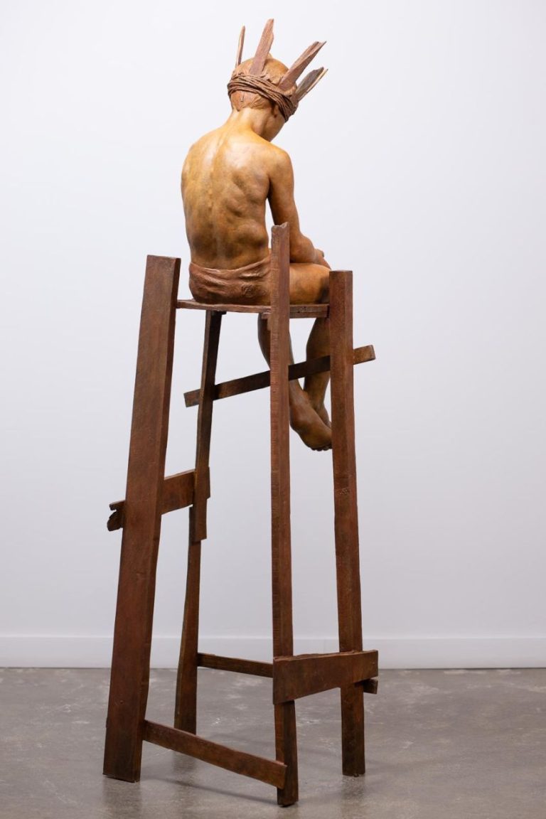 CODERCH & MALAVIA Hamlet “THE DOUBT” Bronze 160 X 44 X 58 Cm (2)