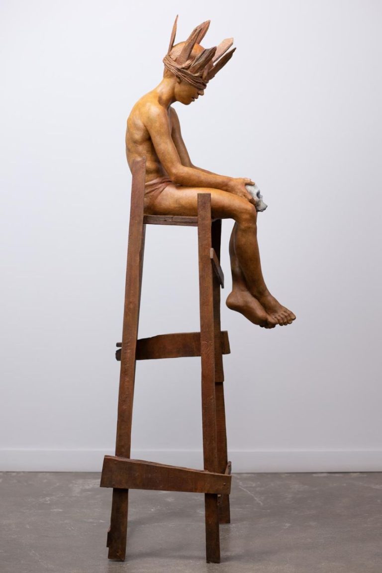 CODERCH & MALAVIA Hamlet “THE DOUBT” Bronze 160 X 44 X 58 Cm (3)