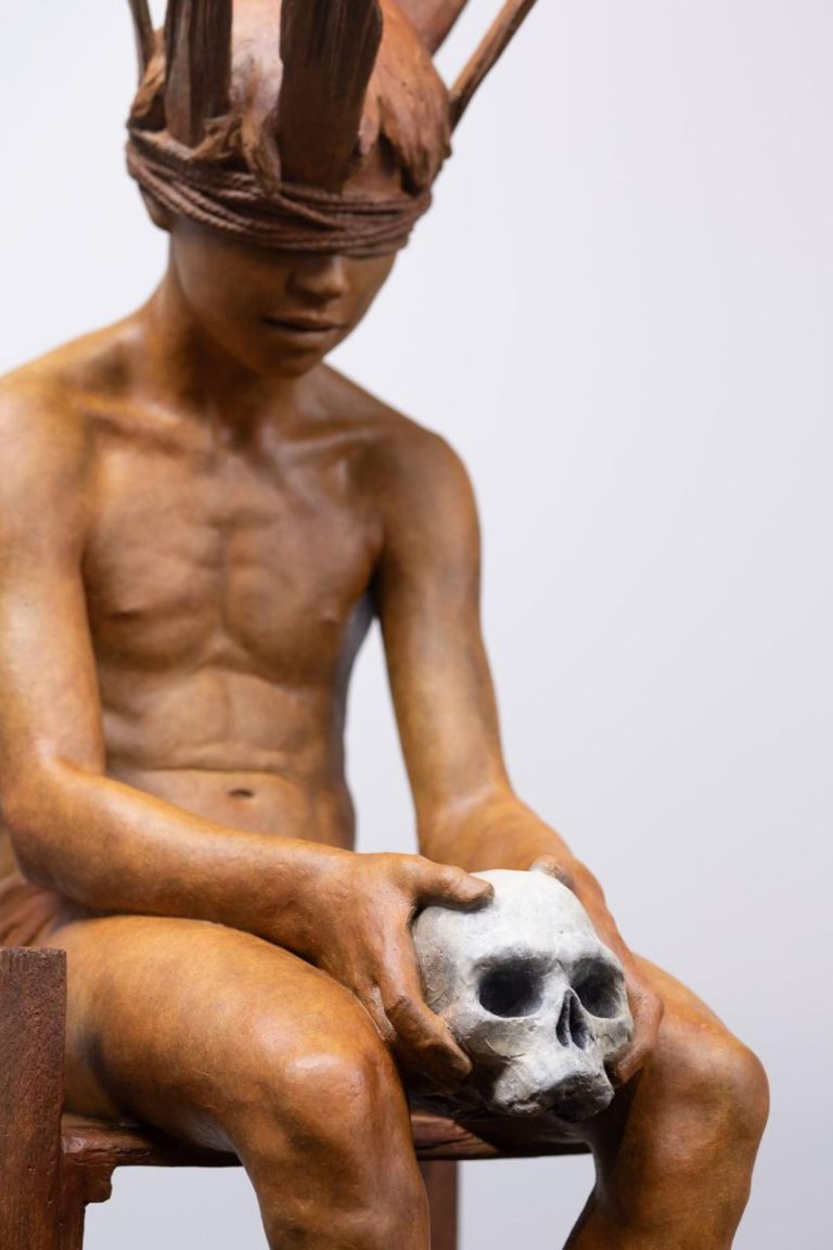 CODERCH & MALAVIA Hamlet “THE DOUBT” Bronze 160 X 44 X 58 Cm (5)