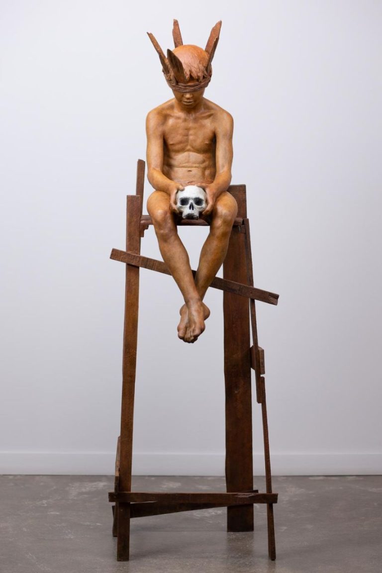 CODERCH & MALAVIA Hamlet “THE DOUBT” Bronze 160 X 44 X 58 Cm (7)