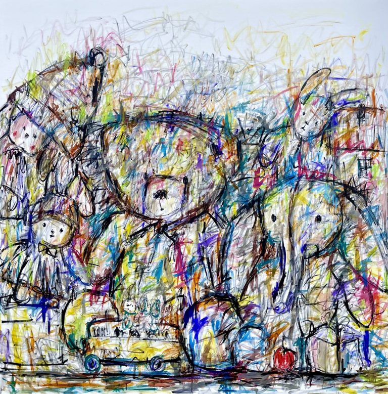 Kiko Les Doudous D’antan HD 180×180 Cm