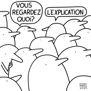 Vous regardez quoi ?