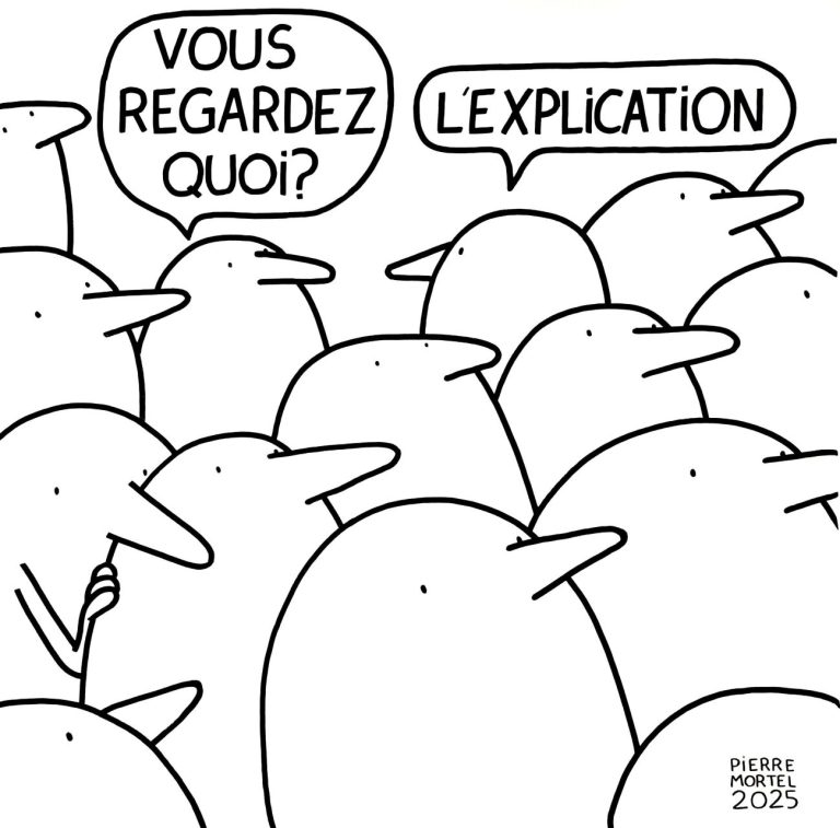 MORTEL Vous Regardez Quoi Digigraphie 70 X 70 Cm